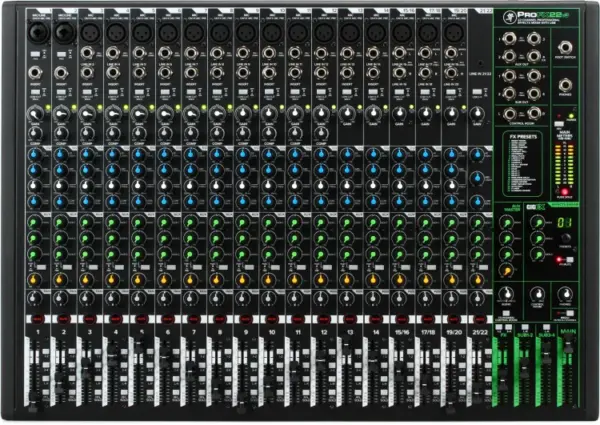 Mackie ProFX22v3 22-channel Mixer with USB and Effects
